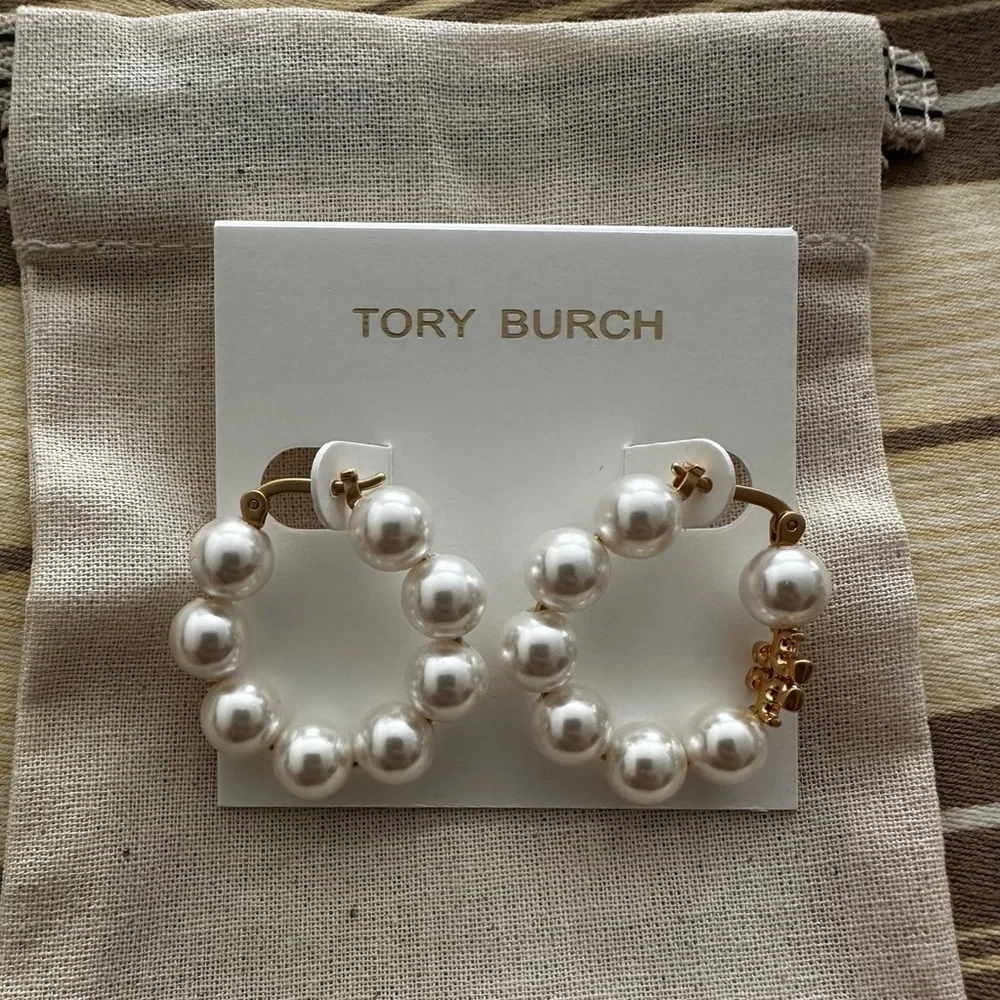 Tory Burch Hoop Earrings